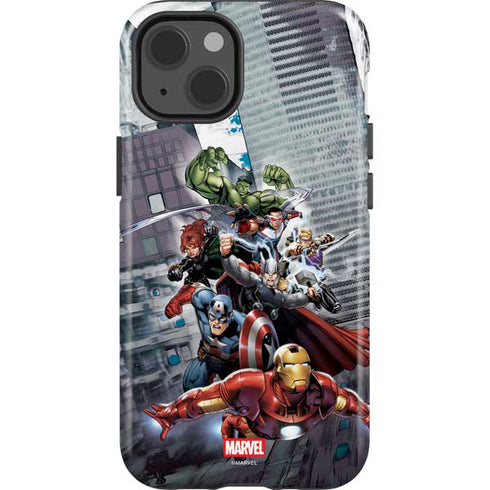 Marvel Avengers Attack iPhone 15 Plus Impact Case