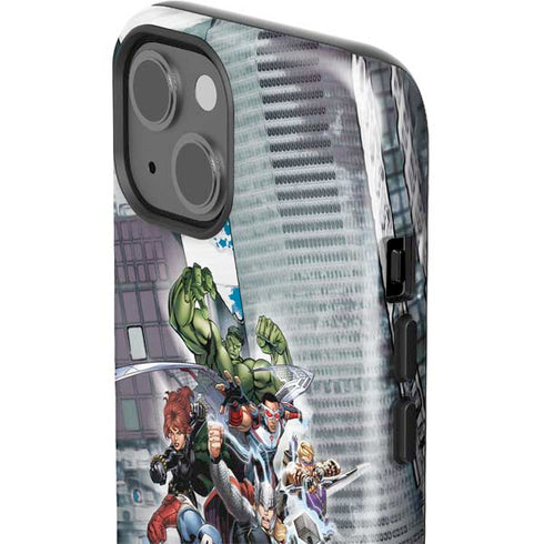 Marvel Avengers Attack iPhone 15 Plus Impact Case