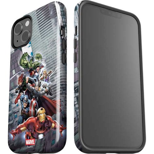 Marvel Avengers Attack iPhone 15 Plus Impact Case