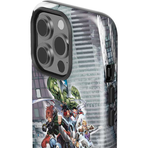 Marvel Avengers Attack iPhone 15 Pro Impact Case