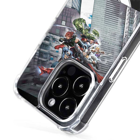 Marvel Avengers Attack iPhone 15 Pro MagSafe Case