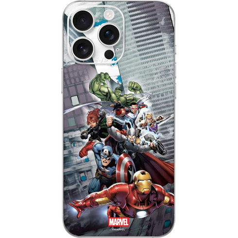 Marvel Avengers Attack iPhone 16 Pro Max Skin