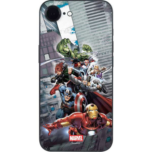Marvel Avengers Attack iPhone 16e Skin