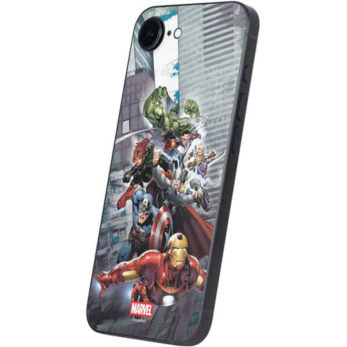 Marvel Avengers Attack iPhone 16e Skin