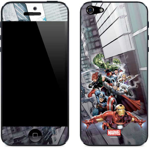 Marvel Avengers Attack iPhone 5/5s/5SE Skin
