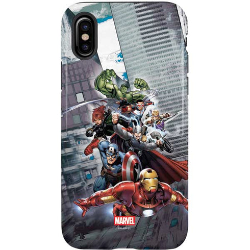 Marvel Avengers Attack iPhone X Pro Case