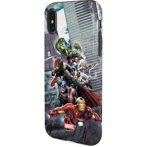 Marvel Avengers Attack iPhone X Pro Case