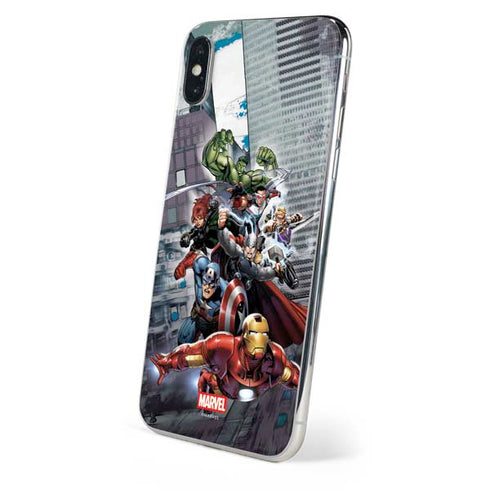 Marvel Avengers Attack iPhone X Skin