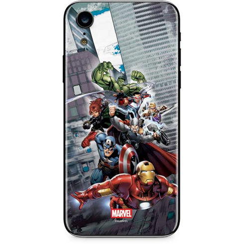 Marvel Avengers Attack iPhone XR Skin