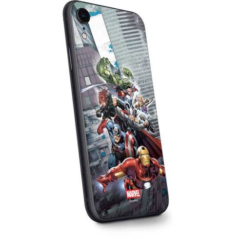 Marvel Avengers Attack iPhone XR Skin