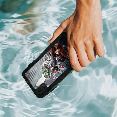 Marvel Avengers Attack iPhone XR Waterproof Case