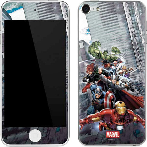 Marvel Avengers Attack Apple iPod Skin