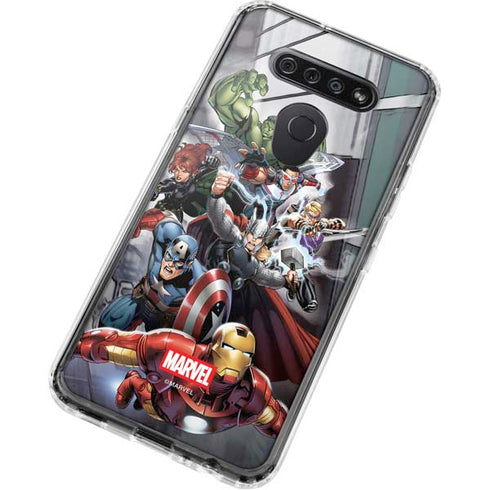 Marvel Avengers Attack LG K51/Q51 Clear Case