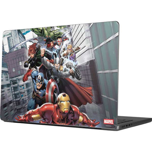 Marvel Avengers Attack MacBook Pro 14in (2021-24) Skin