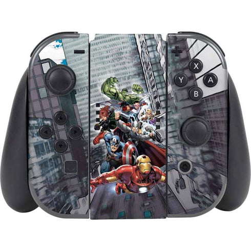 Marvel Avengers Attack Nintendo Switch (2017-2021) Joy-Con Controller Skin