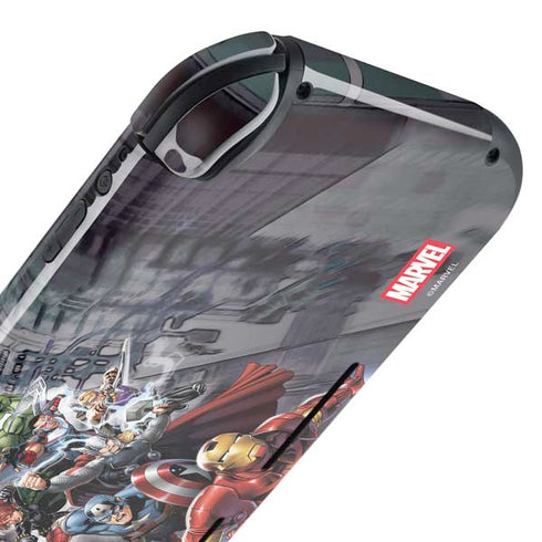 Marvel Avengers Attack Nintendo Switch Lite Skin