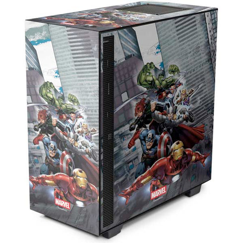 Marvel Avengers Attack NZXT H510 Compact ATX Mid-Tower Case Skin