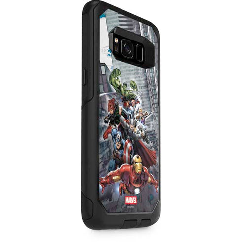 Marvel Avengers Attack Otterbox Commuter Galaxy Skin