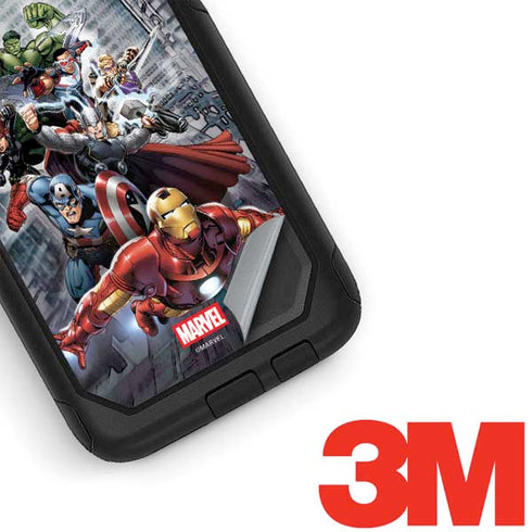 Marvel Avengers Attack Otterbox Commuter Galaxy Skin