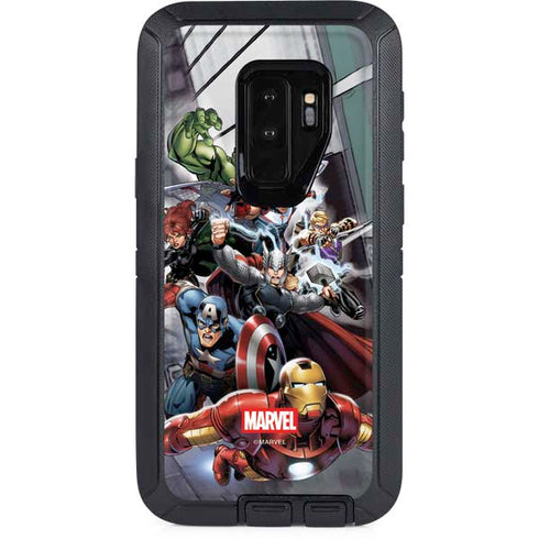 Marvel Avengers Attack Otterbox Defender Galaxy Skin