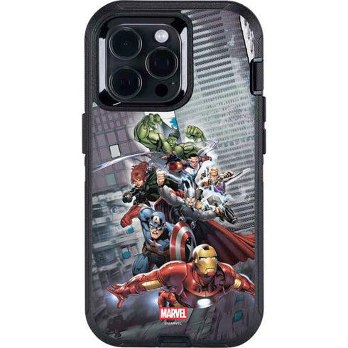 Marvel Avengers Attack Otterbox Defender iPhone Skin