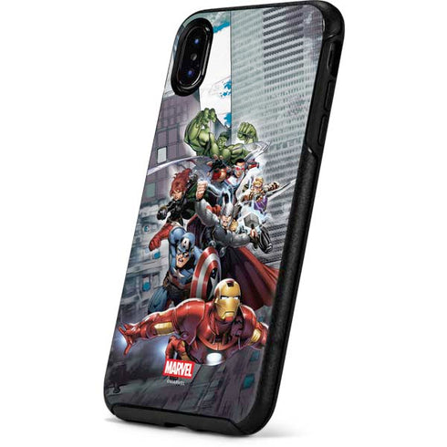 Marvel Avengers Attack Otterbox Symmetry iPhone Skin