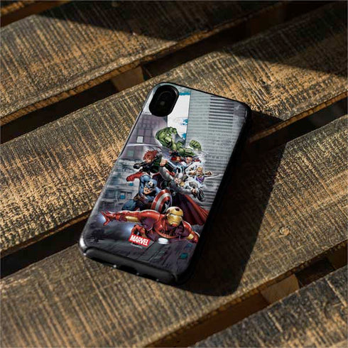 Marvel Avengers Attack Otterbox Symmetry iPhone Skin