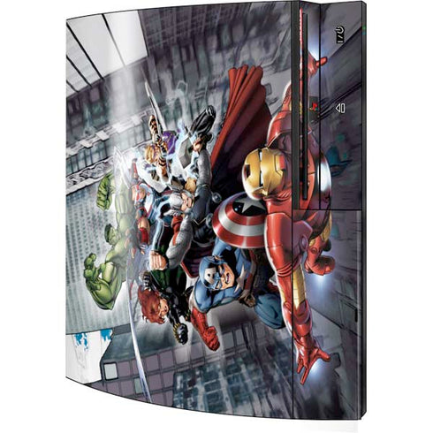 Marvel Avengers Attack Playstation 3 & PS3 Skin