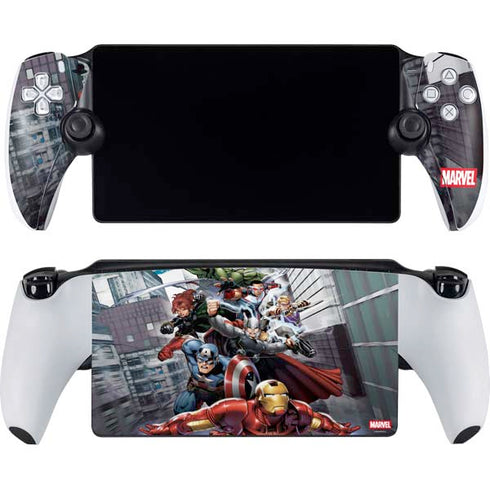 Marvel Avengers Attack PlayStation Portal Remote Player Skin