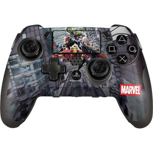 Marvel Avengers Attack PlayStation Scuf Vantage 2 Controller Skin
