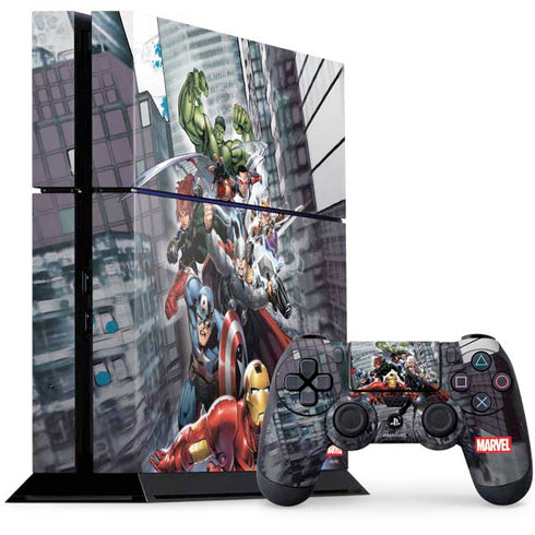 Marvel Avengers Attack PS4 Console and Controller Bundle Skin