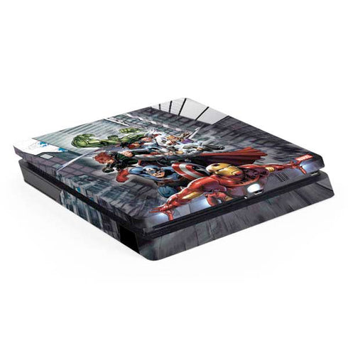 Marvel Avengers Attack PS4 Slim Skin