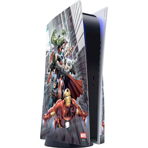 Marvel Avengers Attack PS5 Console Skin