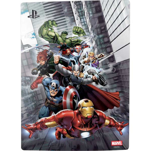 Marvel Avengers Attack PS5 Console Skin