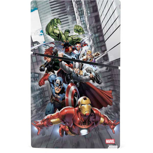 Marvel Avengers Attack PS5 Slim Digital Edition Bundle Skin