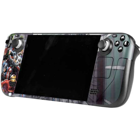 Marvel Avengers Attack Steam Deck Handheld Gaming Computer Skin