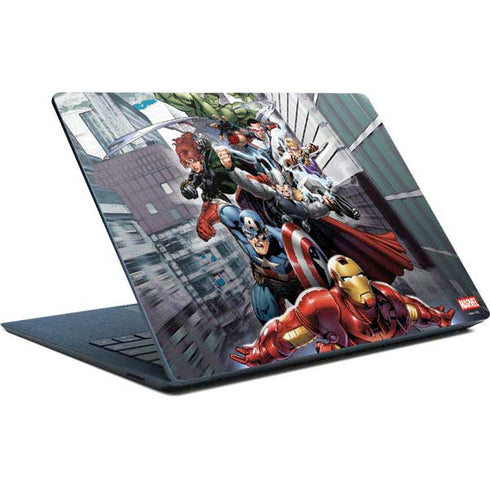 Marvel Avengers Attack Surface Laptop Skin