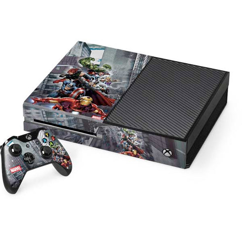 Marvel Avengers Attack Xbox One Console and Controller Bundle Skin