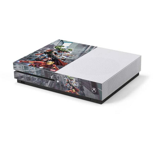 Marvel Avengers Attack Xbox One S Console Skin