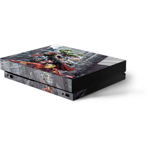 Marvel Avengers Attack Xbox One X Console Skin