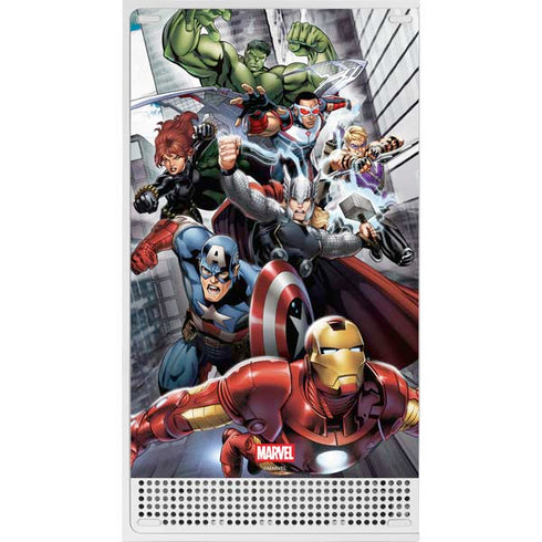 Marvel Avengers Attack Xbox Series S Console Skin