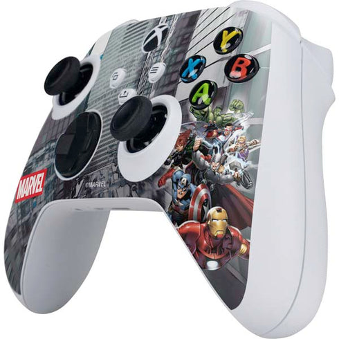 Marvel Avengers Attack Xbox Series S Controller Skin