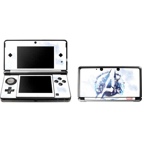 Marvel Avengers Blue Logo 3DS (2011) Skin