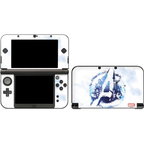 Marvel Avengers Blue Logo 3DS XL 2015 Skin
