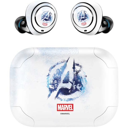 Marvel Avengers Blue Logo Amazon Echo Buds Skin