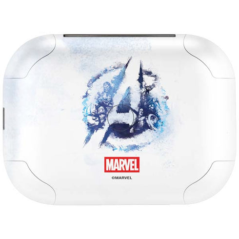 Marvel Avengers Blue Logo Amazon Echo Buds Skin