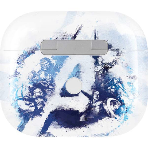 Marvel Avengers Blue Logo Apple AirPods (3rd Gen 2021) Skin