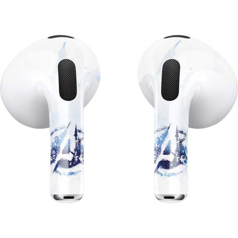 Marvel Avengers Blue Logo Apple AirPods (3rd Gen 2021) Skin