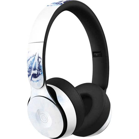 Marvel Avengers Blue Logo Beats Solo Pro Skin