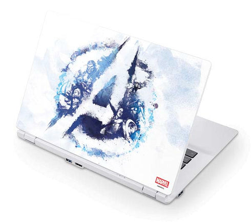 Marvel Avengers Blue Logo Acer Chromebook Skin